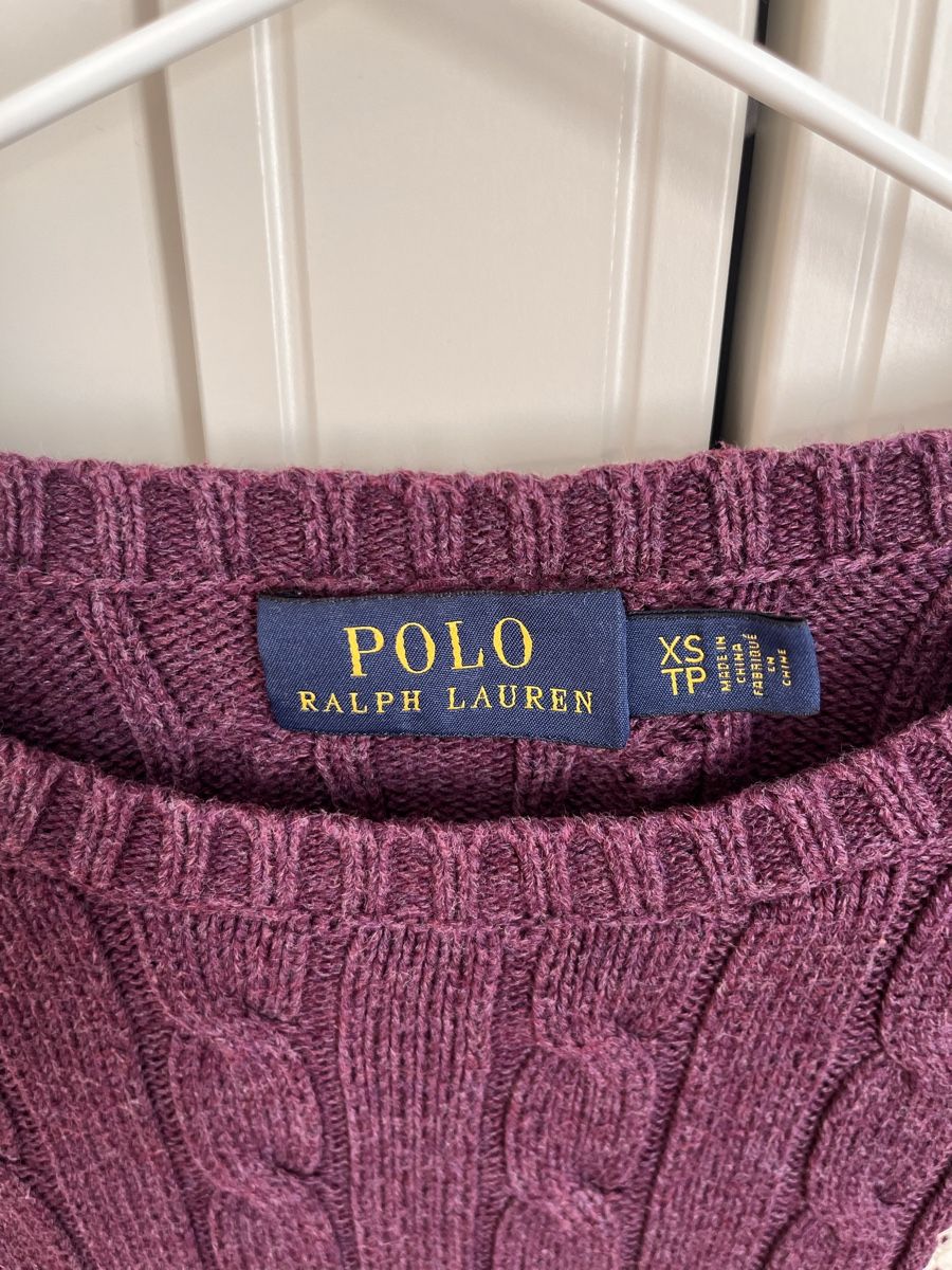 Ralph Lauren Maglioni & Felpe: Ralph Lauren Pullover Burgundy – Usato da Neudorf venduto da wen_9jfq 2