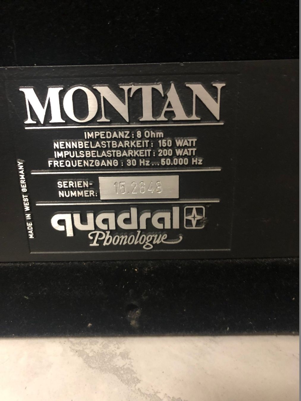 Quadral Casse acustiche: Quadral Montan Mk II – Usato da Zuchwil venduto da Speaker0 5