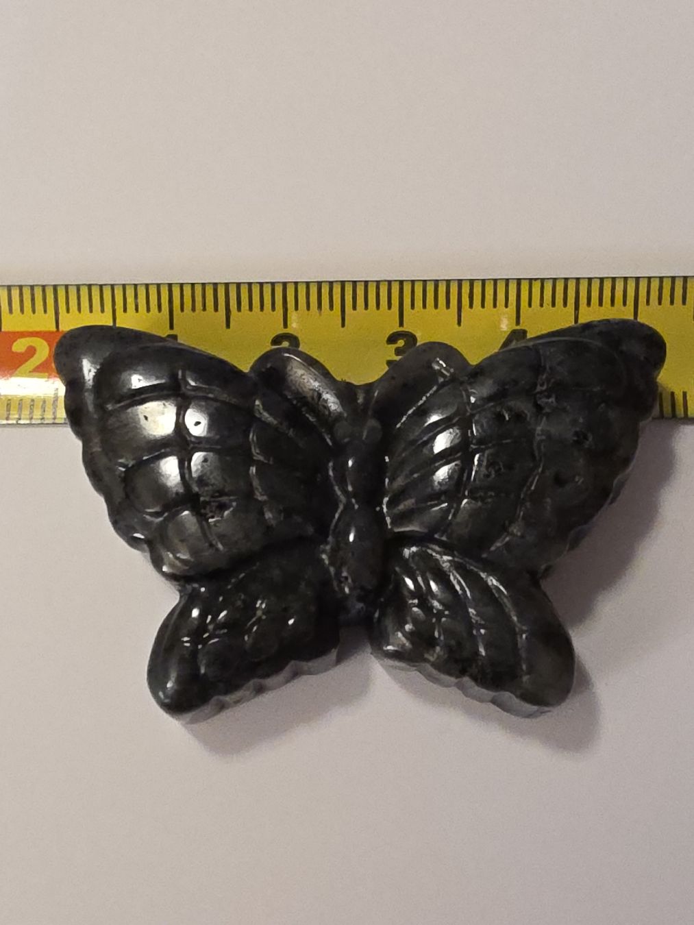 Minerali & Pietre curative: Labradorit Schmetterling Figur 5x3x1cm. – Nuovo e nell'imballaggio originale da Menziken venduto da Mirager 2