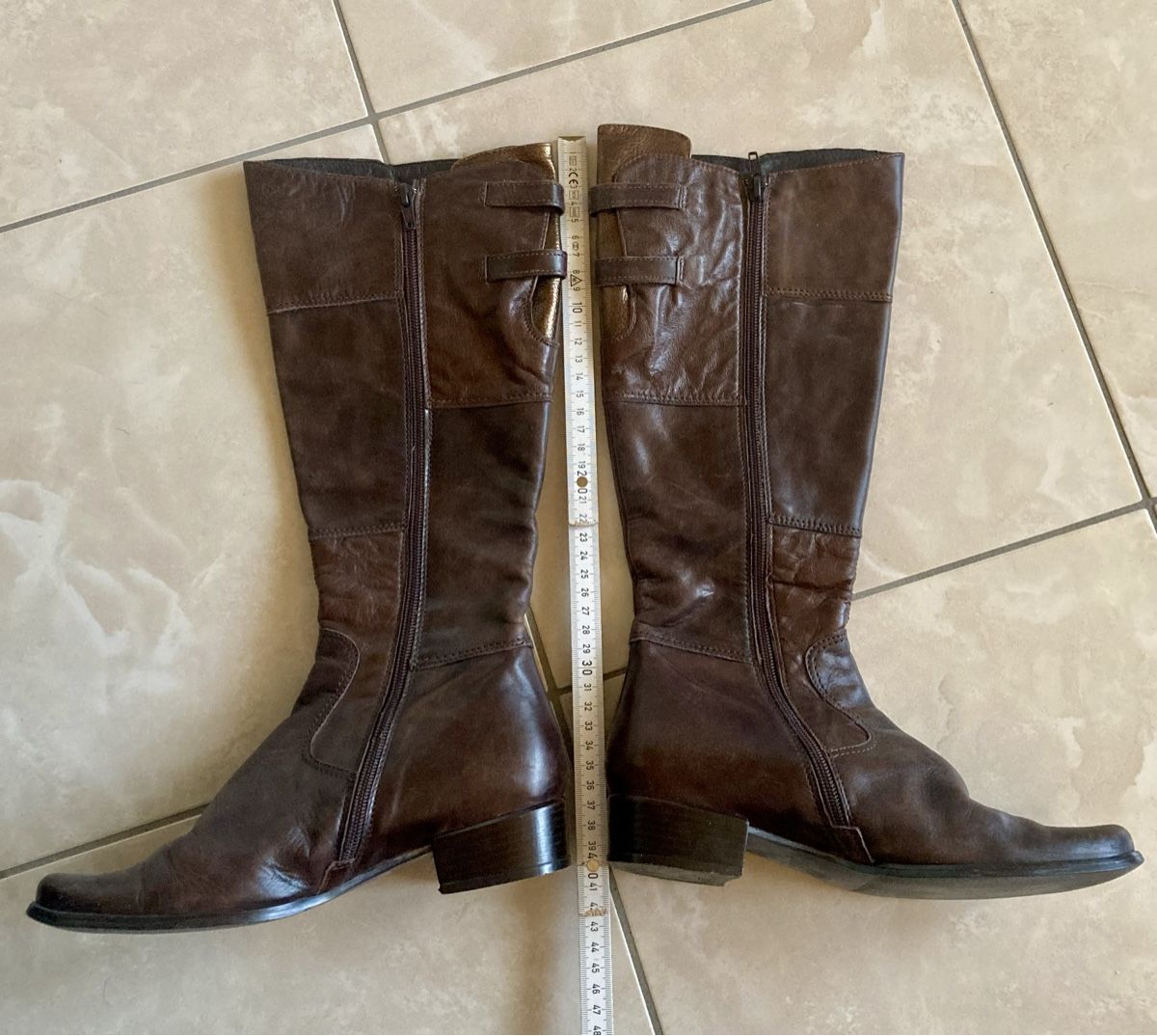 Scarpe da donna: Damen Leder Stiefel braun Grösse 37  – Usato da Vinelz venduto da Viewfinder84 4