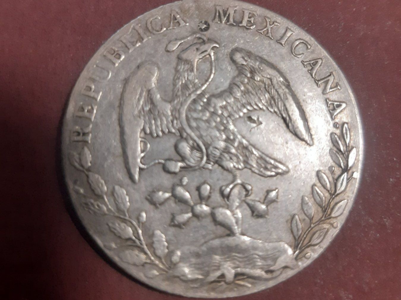 Metalli preziosi: Mexiko, 8 Reales, 1889Mo, Silber , Erh. s.scan – Usato da Caslano venduto da Enrico15