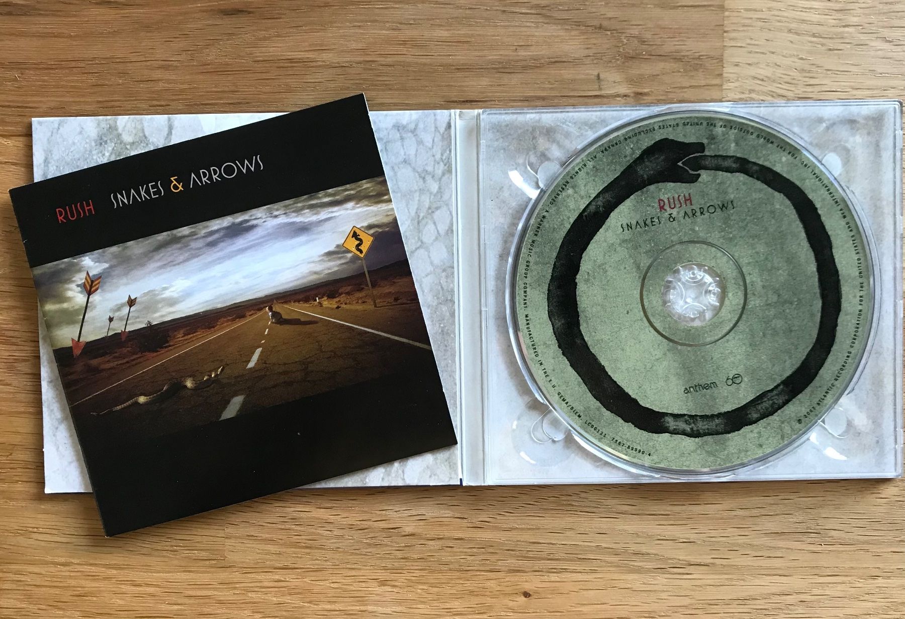 CD: CD RUSH - Snakes & Arrows – Usato da Zürich venduto da tomakomai 2