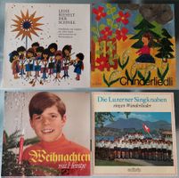 4 LP's - Kinderlieder div. - CH Mundart/D