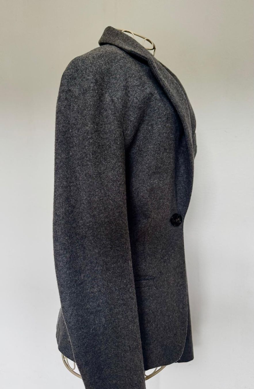 Marella Giacche: Marella Wool Blazer - Classy Grey Winter Coat - Size 40 – Nuovo (secondo la descrizione) da Kilchberg ZH venduto da Suisse500 4