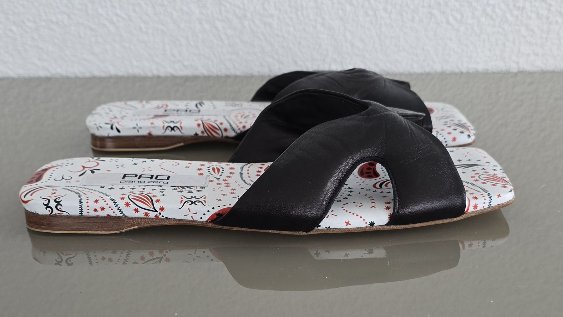 Scarpe da donna: Sandale Pao piano zero 36 schwar/ bunt – Nuovo (secondo la descrizione) da Untereggen venduto da cla_kb2w 1
