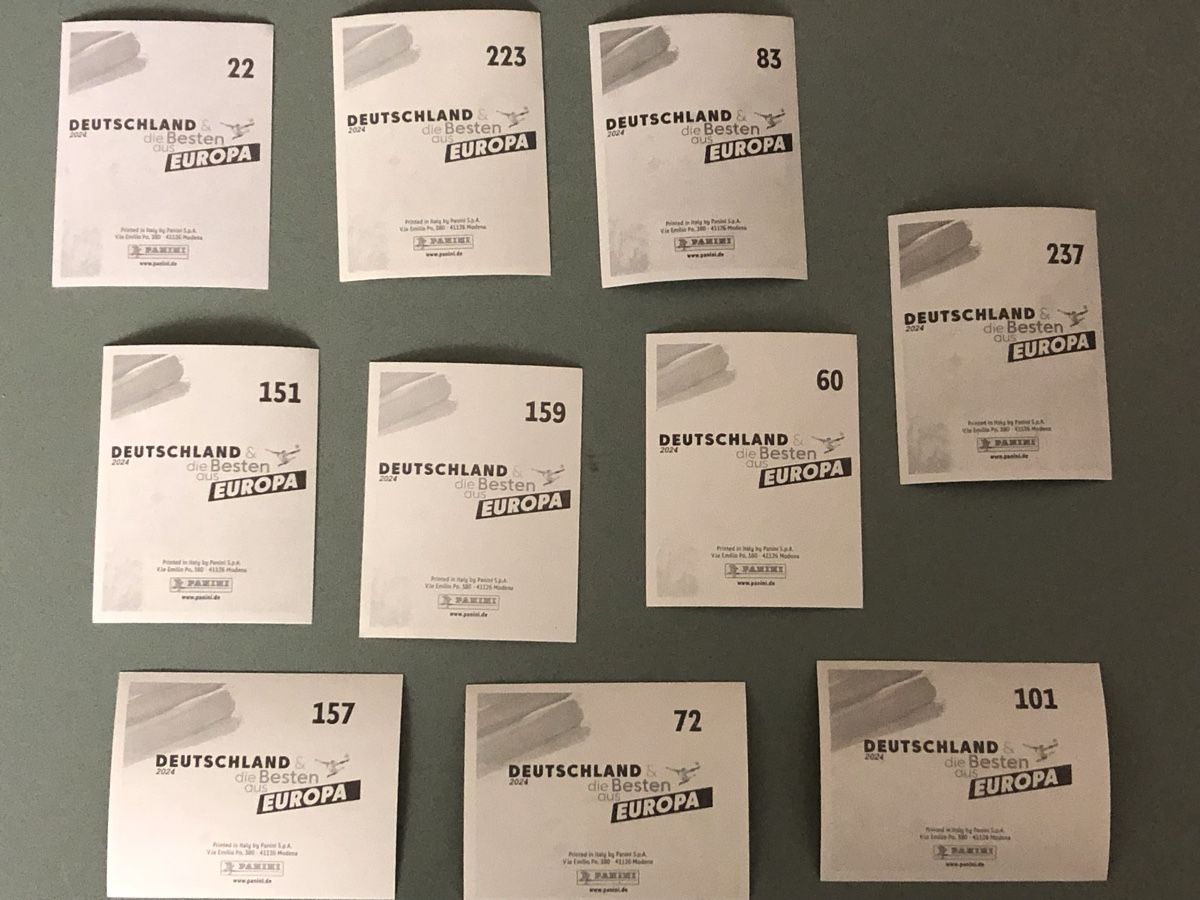 Panini Carte collezionabili: Panini Sticker Fussball 2024 – Nuovo (secondo la descrizione) da Baden venduto da AlejandroA 1