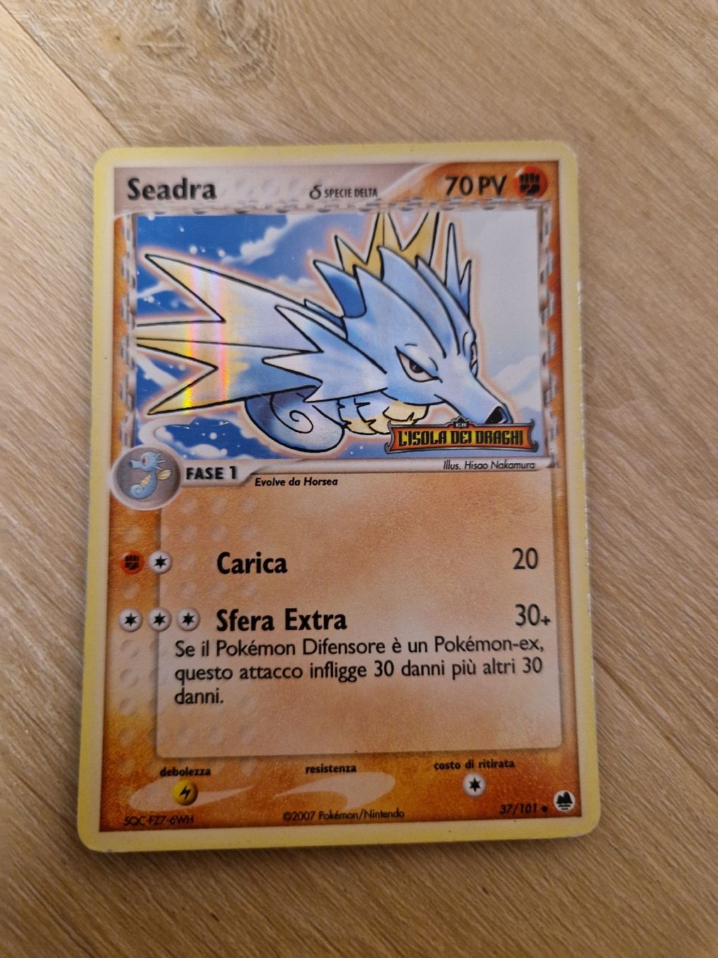Pokémon Carte collezionabili: Seadra & Delta Species - Dragon Frontiers – Usato da Romont FR venduto da raj_sjv9 1