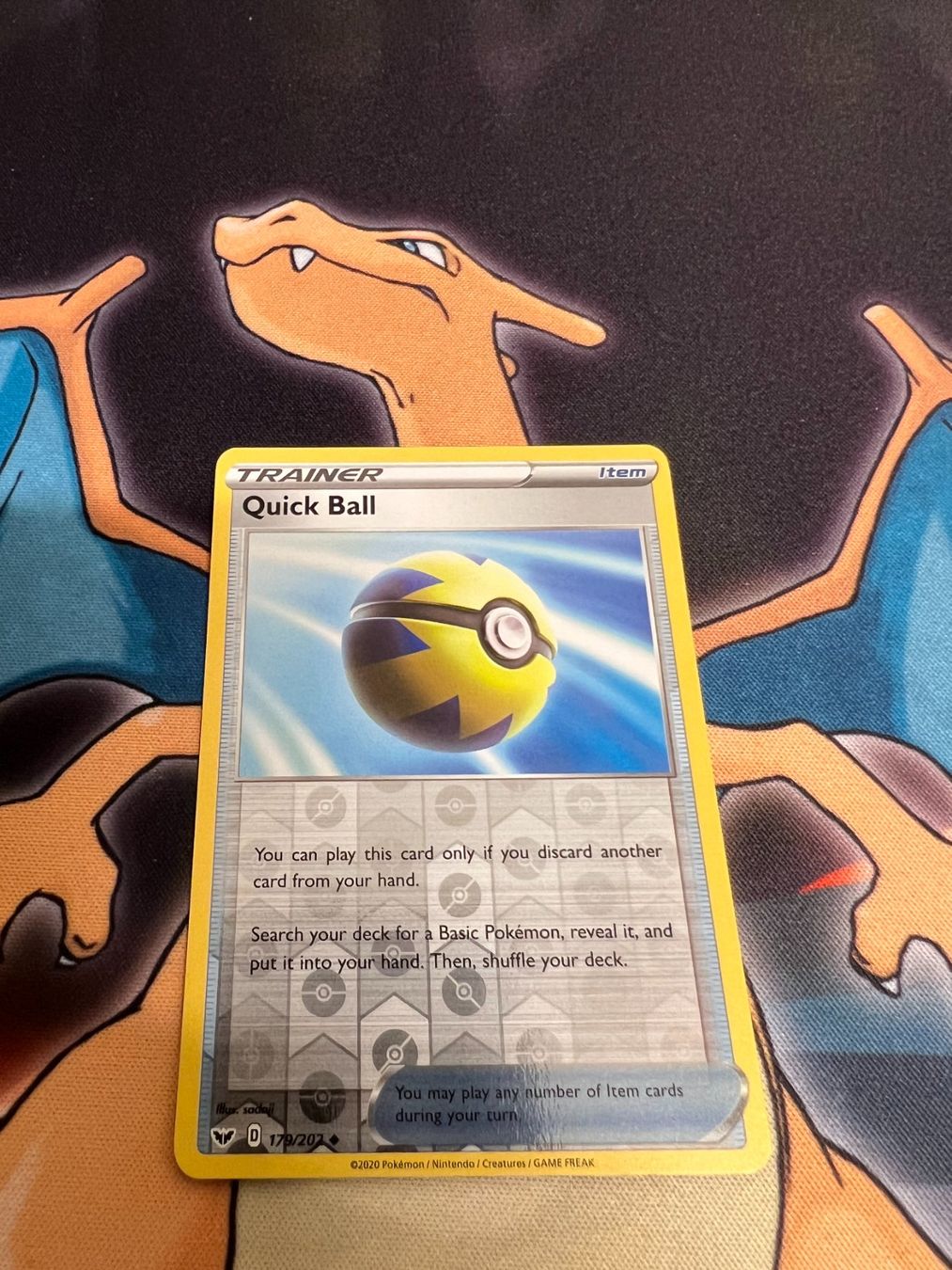 Pokémon Cartes à collectionner: Quick Ball (SSH 179) - Reverse Holo - Sword & Shield – Neuf (Voir description) à Bülach par Pfrenzel