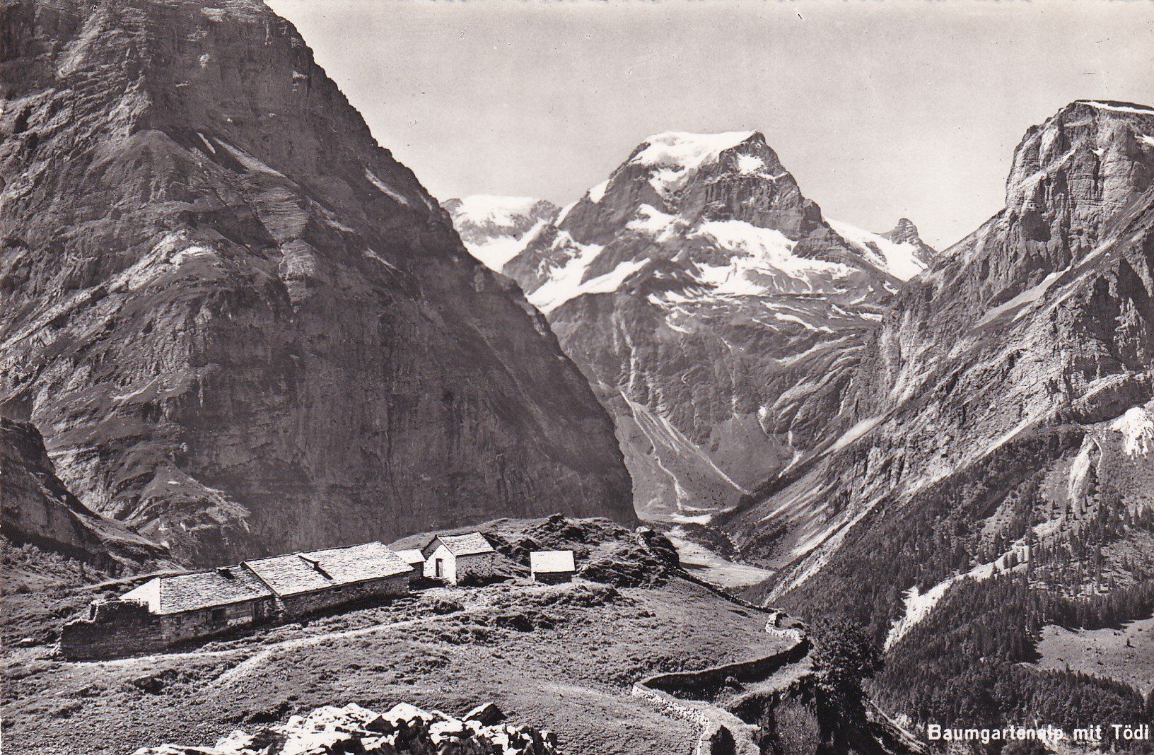 Cartoline postali: Baumgartenalp mit Tödi – Usato da Cormoret venduto da Pascalll2001