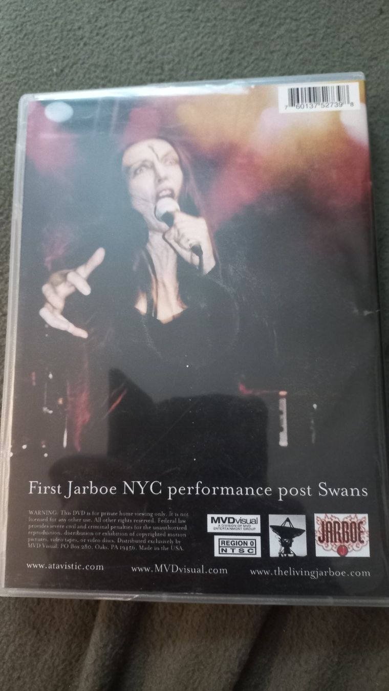 Alle DVDs: Jarboe live in NYC DVD the Swans – Gebraucht aus Olten von Donatello1984 1