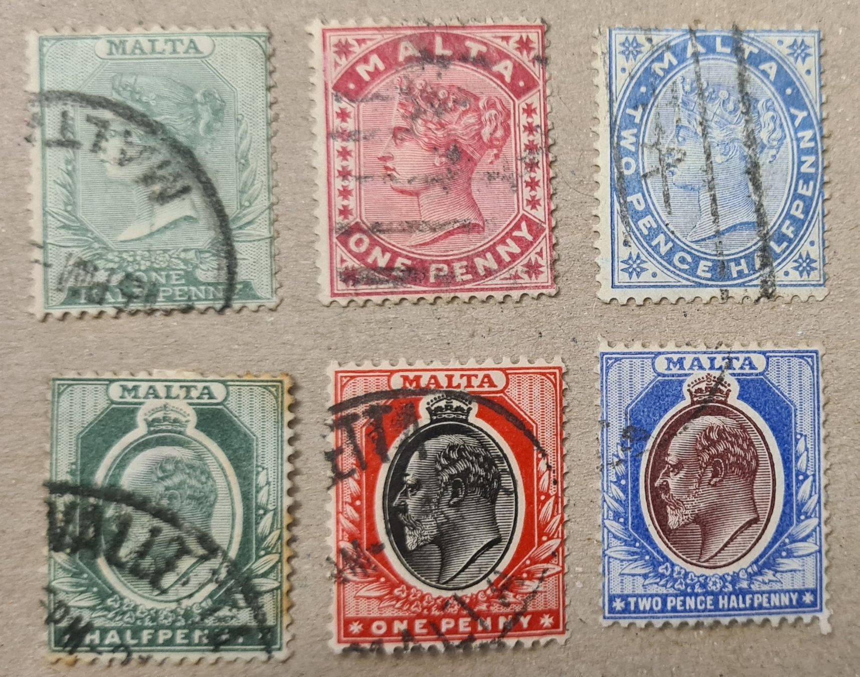 Tutti i francobolli: England Kolonien (MALTA) – Usato da Oberglatt ZH venduto da Pacos2000