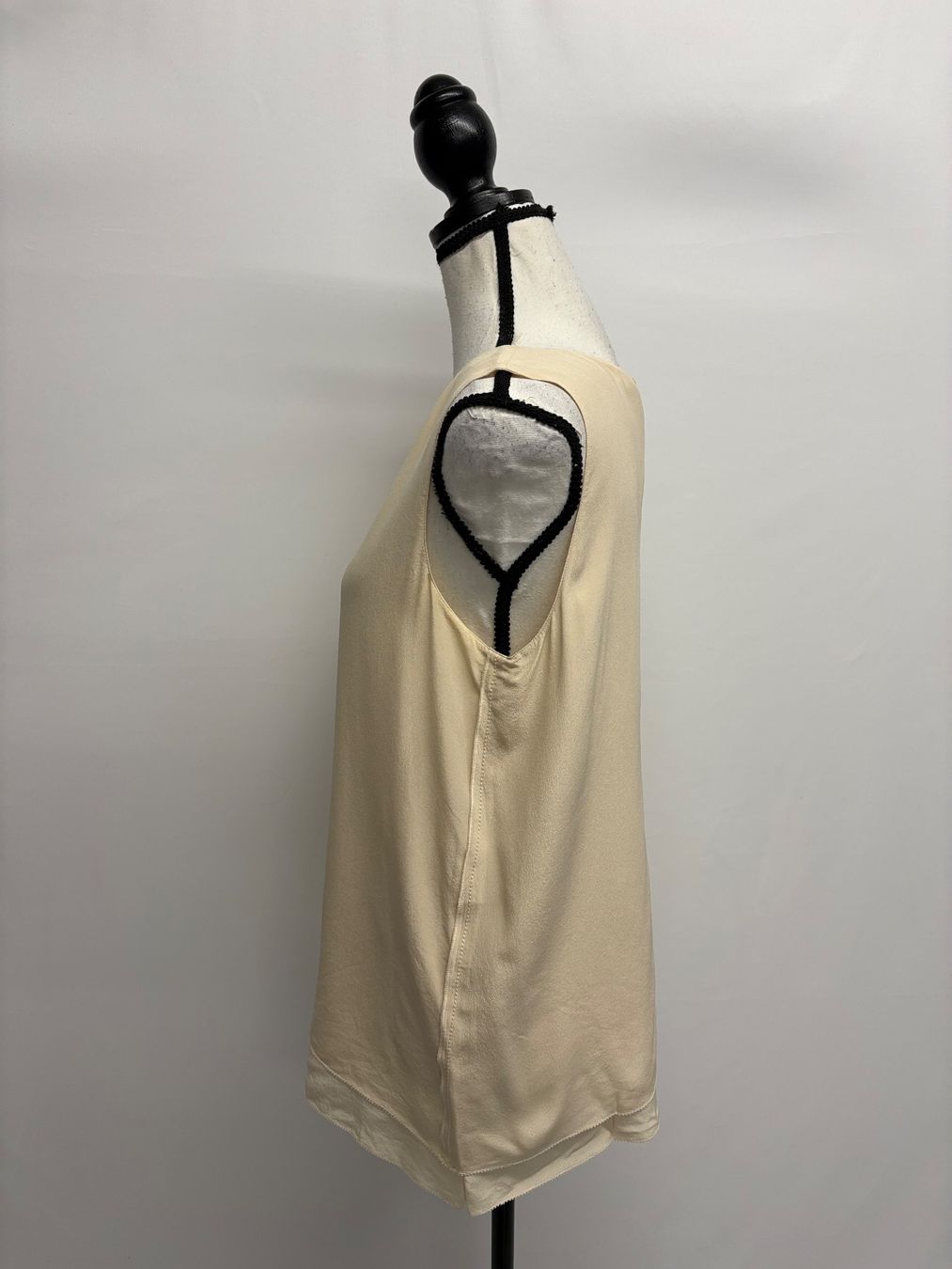 Top: Caspar David Seidentop beige Gr. 36 Top Seide – Usato da Regensdorf venduto da secondchancefashion 1
