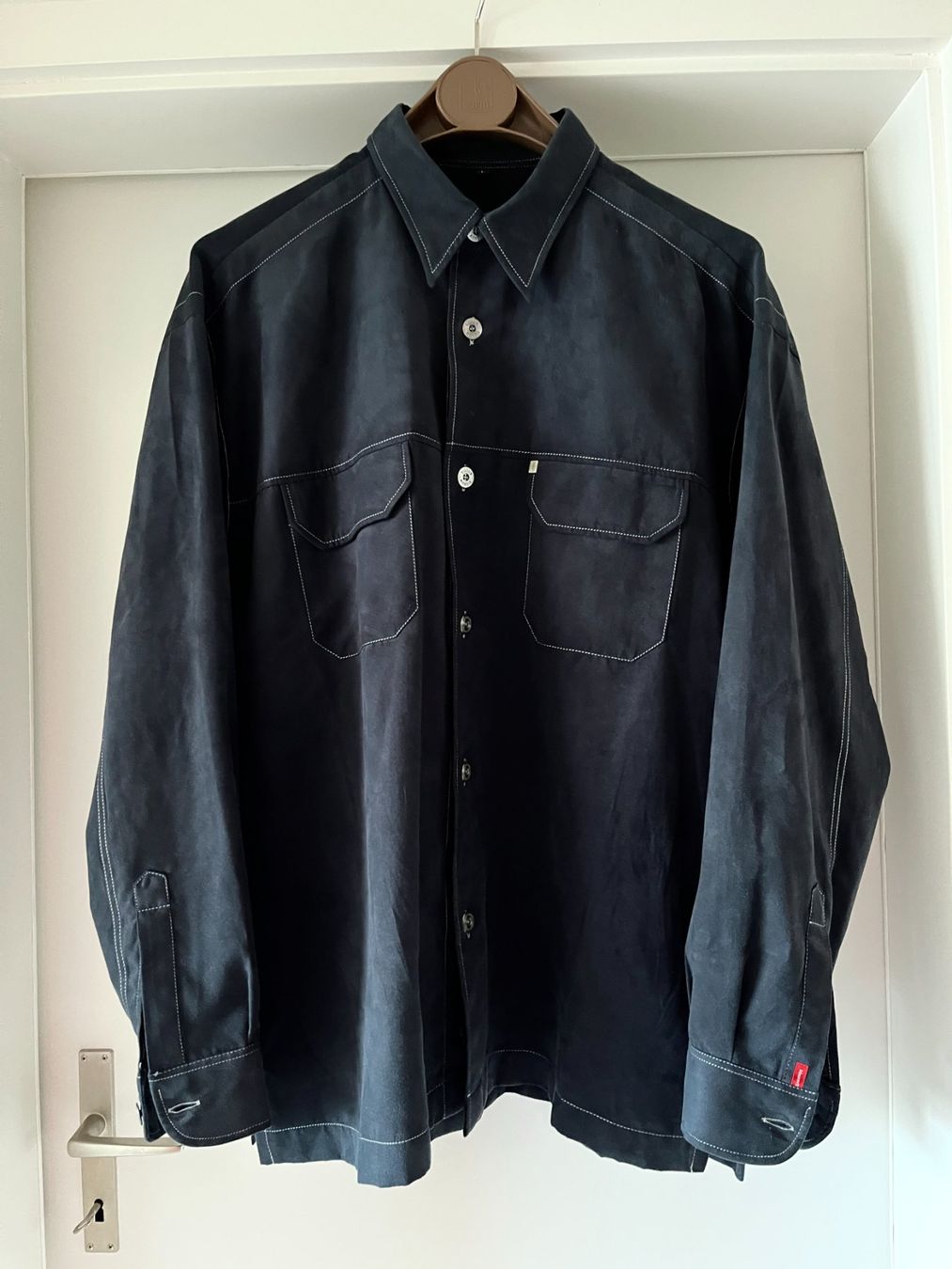 Camicie: Hemd Veloursoptik - Grösse XL – Usato da Uetendorf venduto da Florabella01