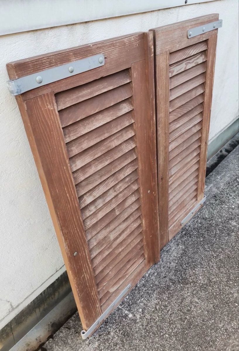Persiane: Holz-Fensterläden, 2er Set – Usato da Vordemwald venduto da Weisskopfseeadler 5