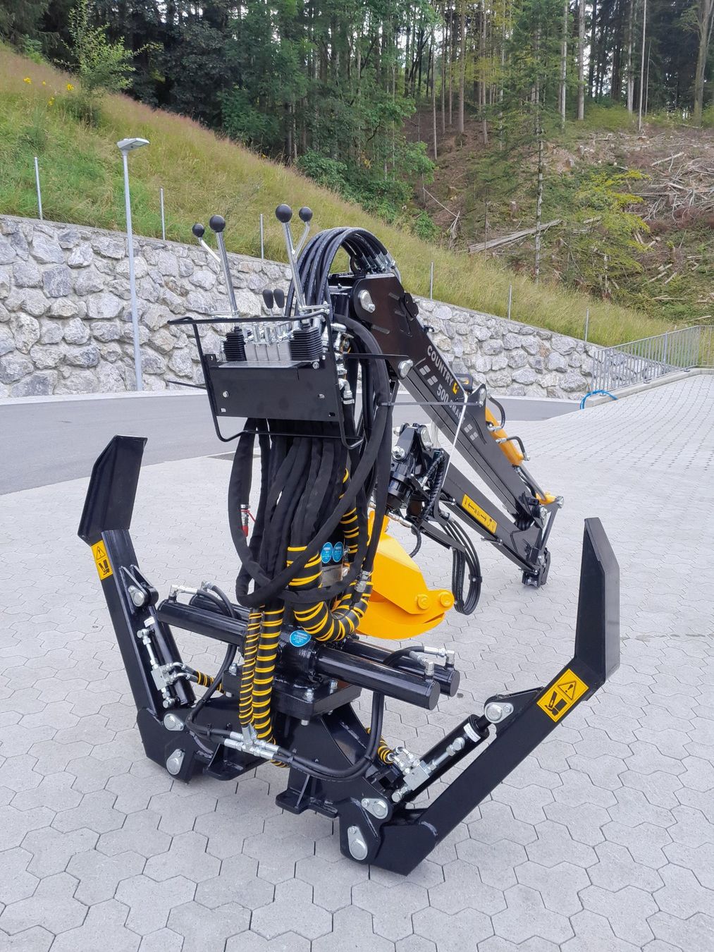 Gru: Kran, Forstkran Country C500 – Nuovo (secondo la descrizione) da Haslen AI venduto da Wildtech 1