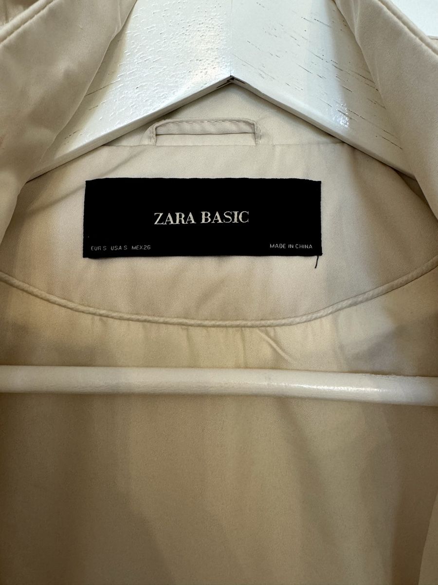 Zara Jacken: Zara Basic Übergangsjacke in Creme (S) – Gebraucht aus Triesen von antonellaaa_ 3