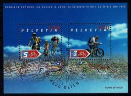 2004 Veloland Block Nr. 1118 mit ET-Stempel