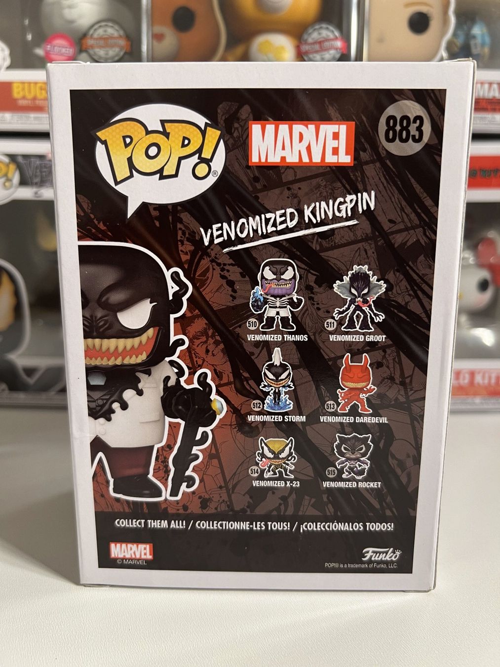 Statuette: Funko POP! Marvel Venom Venomized Kingpin Edition Limitée – Nuovo e nell'imballaggio originale da Le Mouret venduto da perfectbijou 2