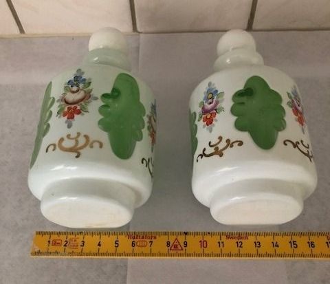 Flaconi: 2-er Set, wunderschöne, alte Biedermeier Flacons – Usato da Gossau/ZH venduto da amazonas66 3