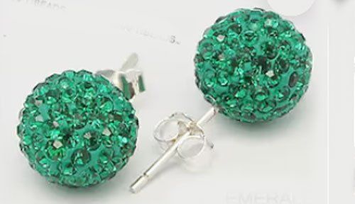 Ohrringe & -stecker: Crystal Ball Ohrstecker mit Swarovski-Elements – Neu und originalverpackt aus Bottenwil von anh_5brz
