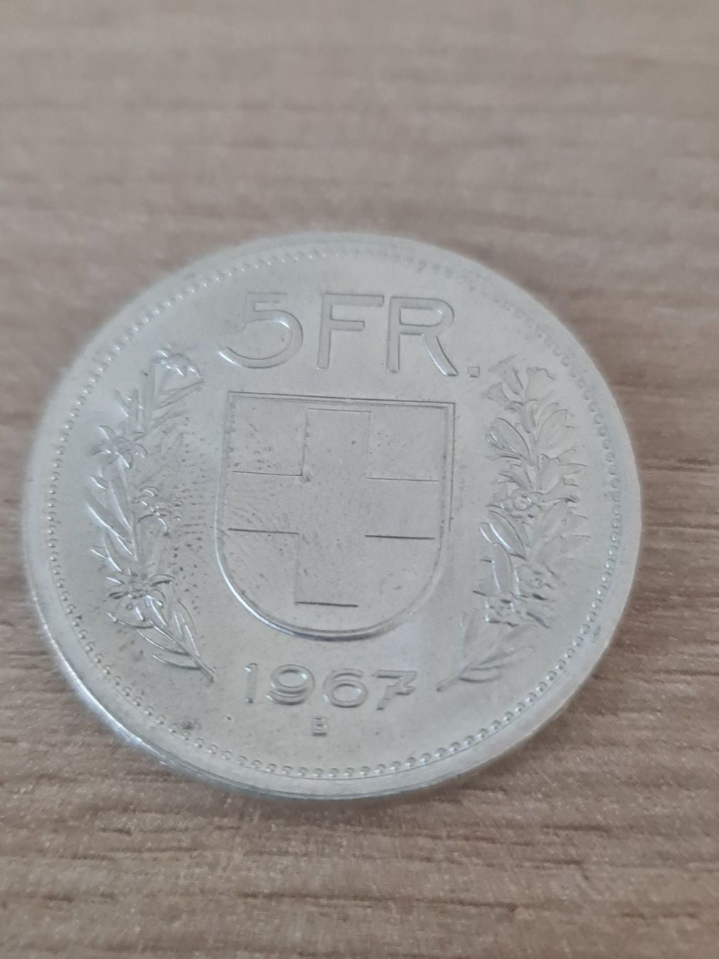 Tutti le monete: 2 SCHWEIZER SILBERMUENZEN 1967 – Usato da Windisch venduto da MarcelS01 2