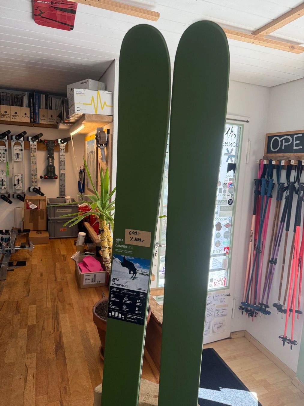Sci: Candide Skis Area91 187cm – Nuovo e nell'imballaggio originale da Andermatt venduto da Made_In_Andermatt 2