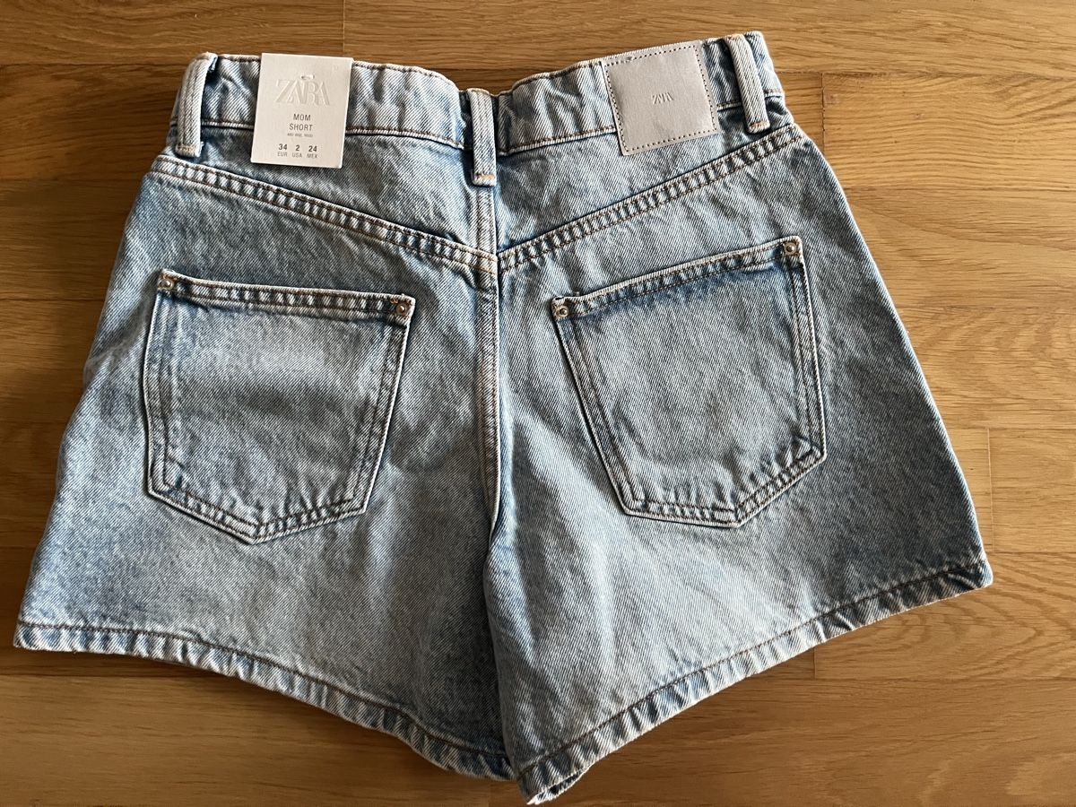 Zara Hosen: Zara Mom Jeans Shorts Gr. 34 – Neu und originalverpackt aus Frauenfeld von heyLani 1