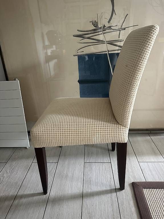 Tessuti: 10 chaisse tissu avec housse  – Usato da begnins venduto da Alfabella 1