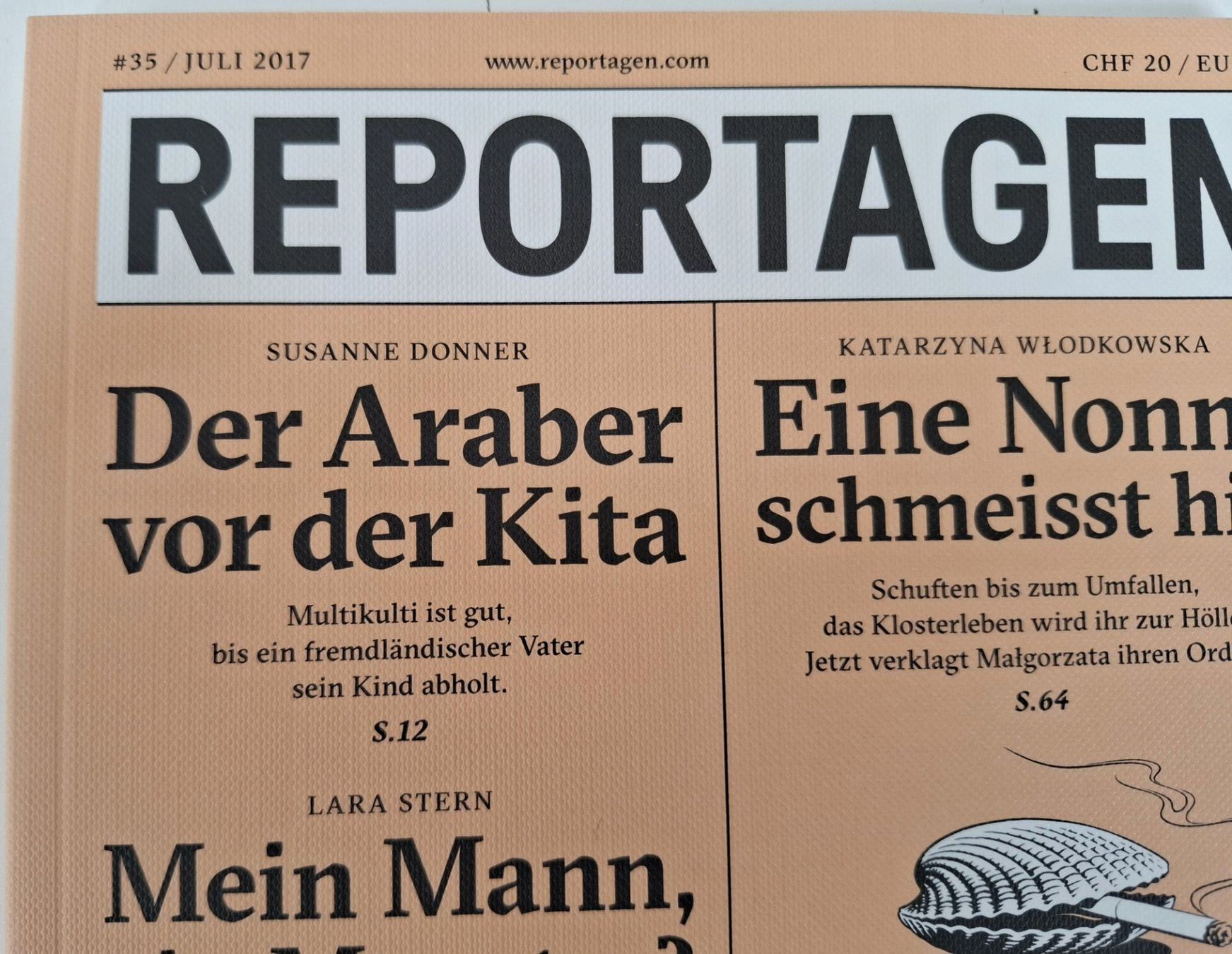 Zeitschriften & Magazine: REPORTAGEN NR. 35 Juli 2017 – Gebraucht aus Wil SG von Restwert_Wil 1