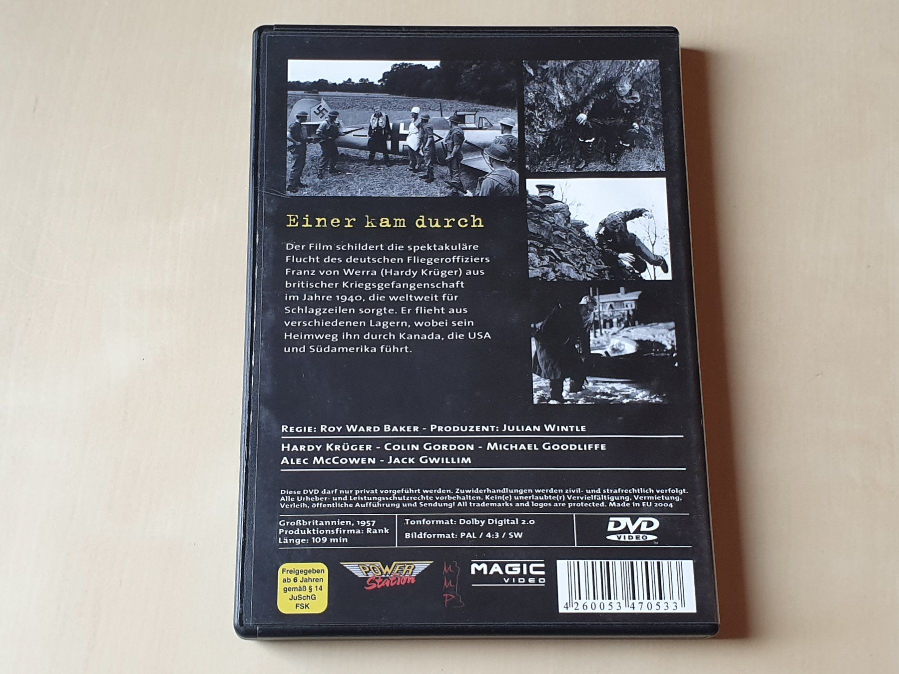 Tutti i DVDs: Einer kam durch – Usato da Stansstad venduto da collectorsshop 1