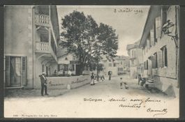 Carte P de 1902 ( St.-Cergues / Pension auberson )