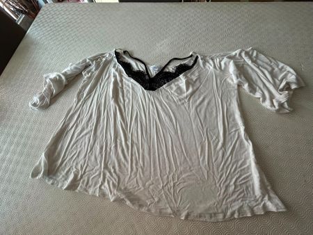 Maglietta bianconera Fashion tg.5XL