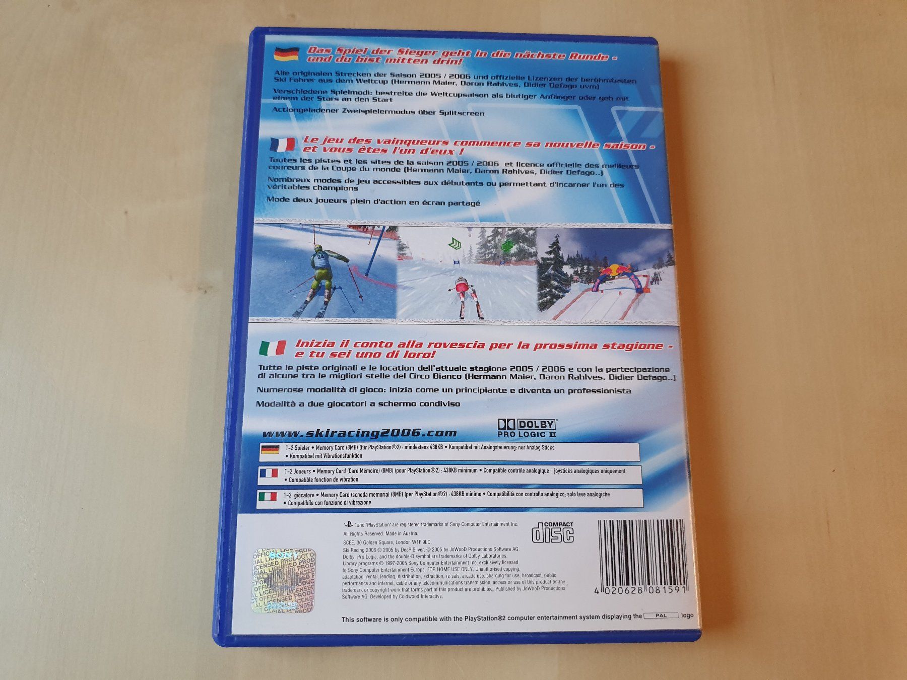Sony Spiele: Ski Racing 2006 – Gebraucht aus Stansstad von collectorsshop 1