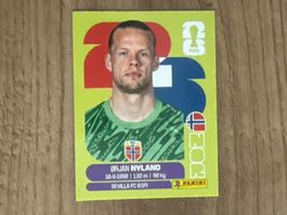 Panini FIFA WM 2026 Sticker Ørjan Nyland NOR 2
