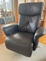 Ledersessel schokobraun