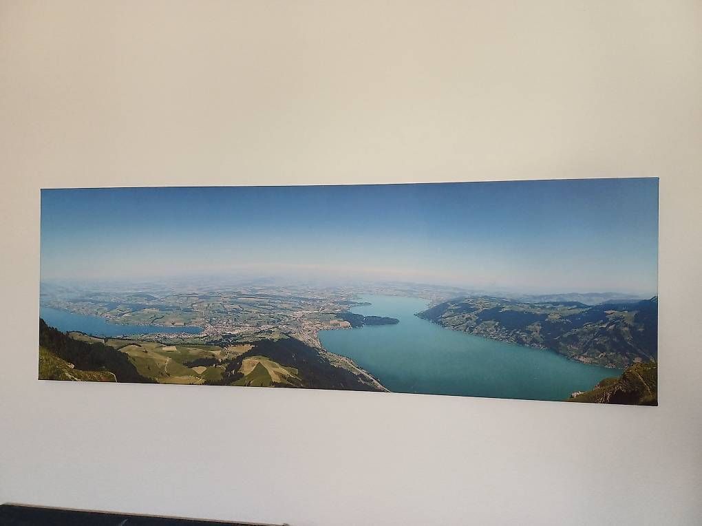 Poster & Bilder: Foto auf Keilrahmen Rigi Kulm – Gebraucht aus Sursee von sz1212