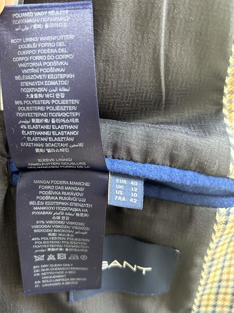 Gant Jacken: Blazer GANT taglia 40 – Neu (gemäss Beschreibung) aus Locarno von Matic04 6