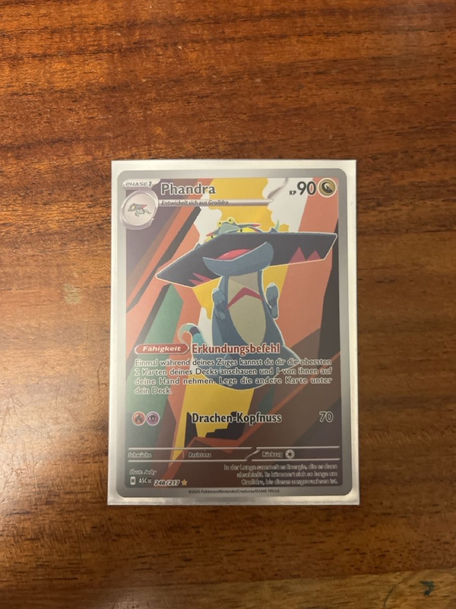 Pokémon Carte collezionabili: Phandra 248/217 from ascended Heroes – Nuovo (secondo la descrizione) da Dübendorf venduto da LCDH55