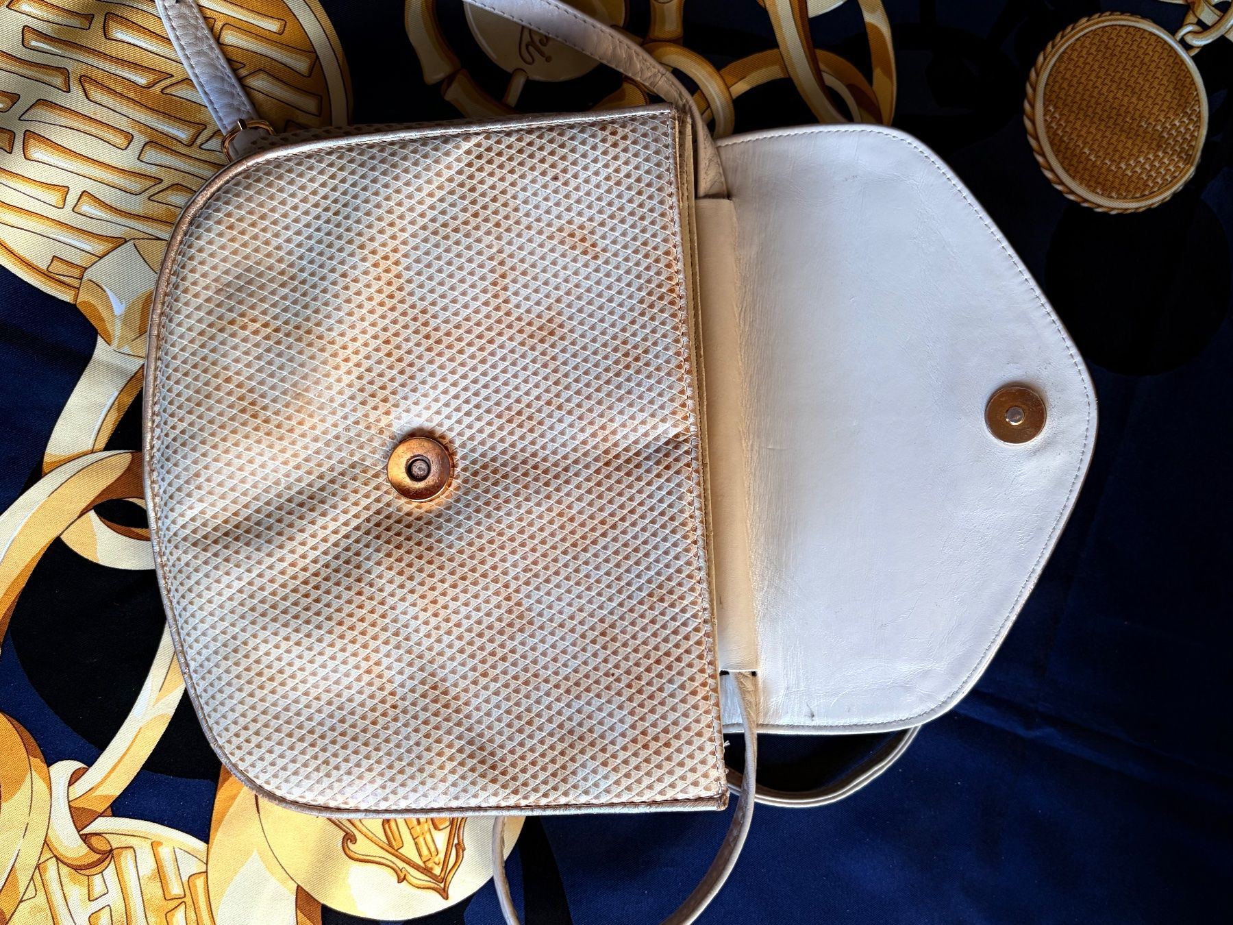 Bally Borse: BALLY VINTAGE Handtasche / 3 Lederarten / – Usato da Interlaken venduto da Bona55 6