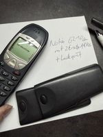 Nokia 6210 mit 2 Ersatz Akku und Ladegerät