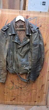 Lederjacke