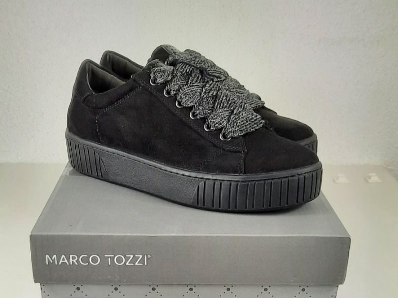MARCO TOZZI Damen Plateau Sneaker Gr. 36 2