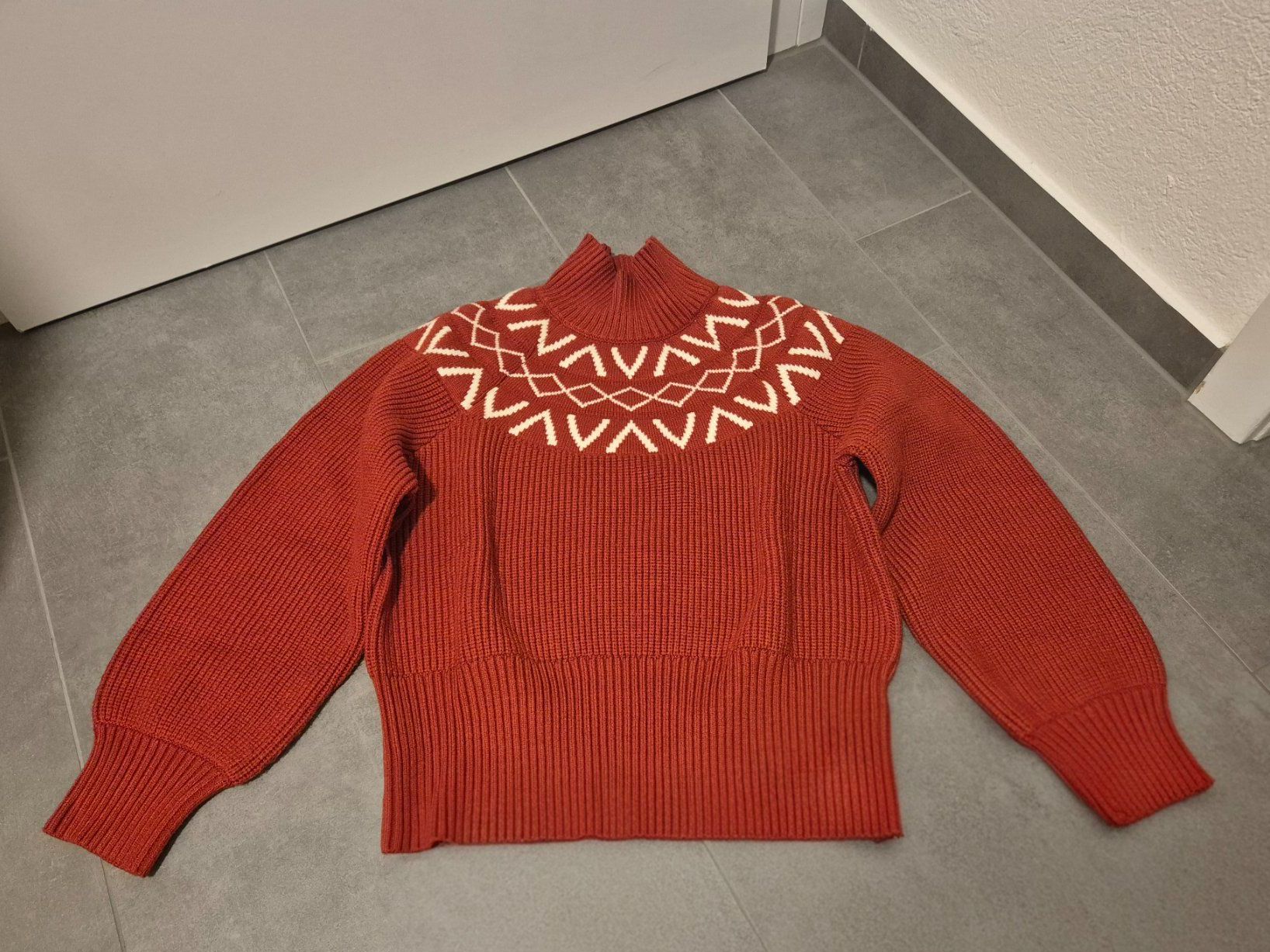 Maglioni & Felpe: Fair Isle Knit Strickpullover Rollkragen VARLEY – Nuovo (secondo la descrizione) da Bern venduto da dia_yv66