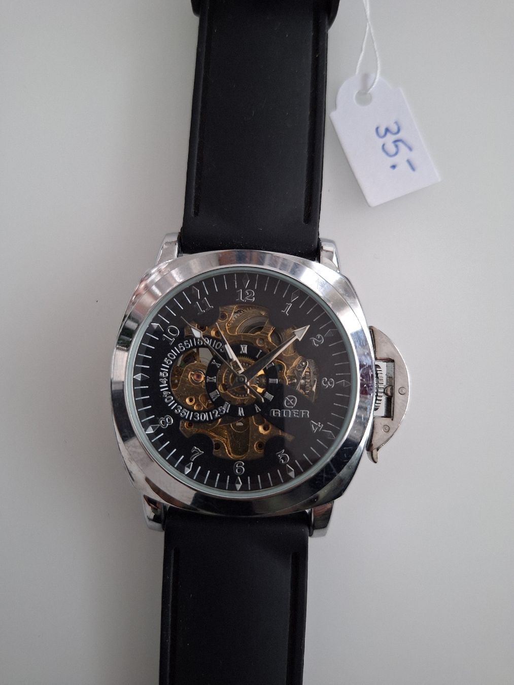 Uhren: Herrenuhr ODER Automatik Skelett / schwarz – Gebraucht aus Münchenbuchsee von Salezm 4