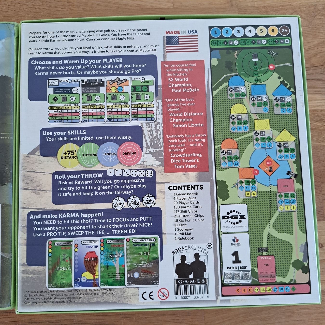 Giochi: Birdie! Disc Golf Brettspiel – Usato da Stans venduto da bergsicht42 2