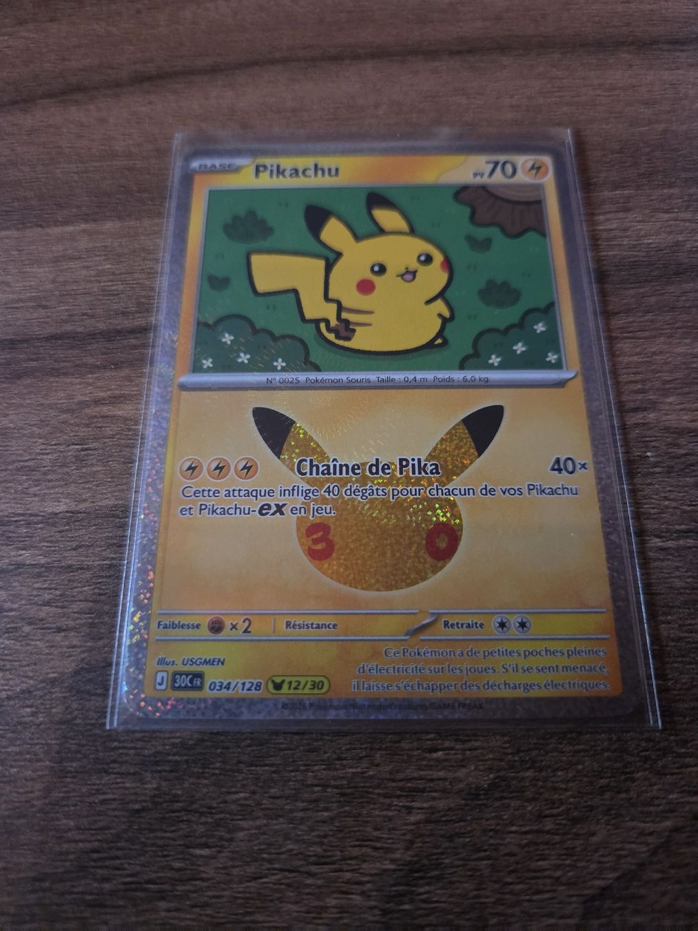 Pokémon Sammelbilder & Trading cards: Pokémon 30C Pikachu 12/30 – Neu (gemäss Beschreibung) aus Rossinière von seb_68fd