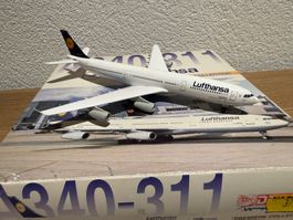 Flugzeugmodell Airbus A340-311 Lufthansa