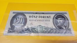 20 Forint Ungarn 1980 Banknote