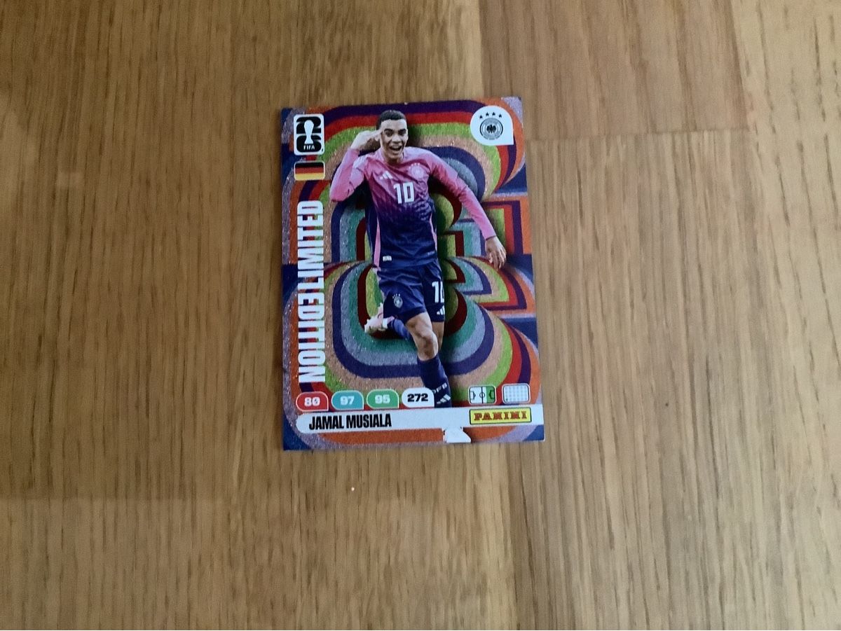 Panini Cartes à collectionner: Adrenaline XL Musiala card – Neuf (Voir description) à Lussy-sur-Morges par Lauraholland