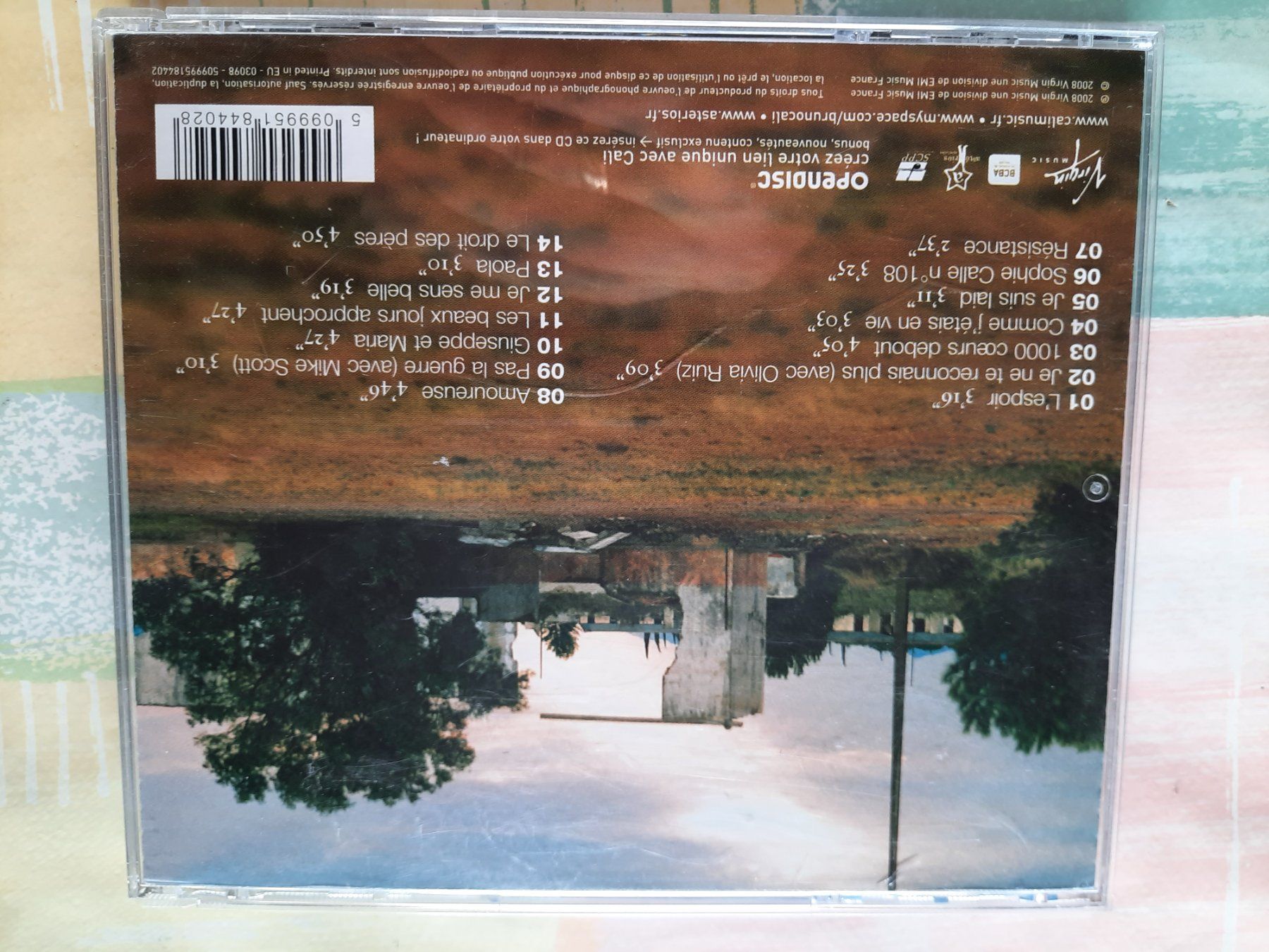 CD: Cd Cali - L'espoir – Usato da Pully venduto da bro_n52j 1